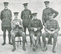 1909 1st Battalion Officers who were ex-adjutants