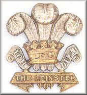 Leinster Regiment Forage Cap Badge 1881-1922