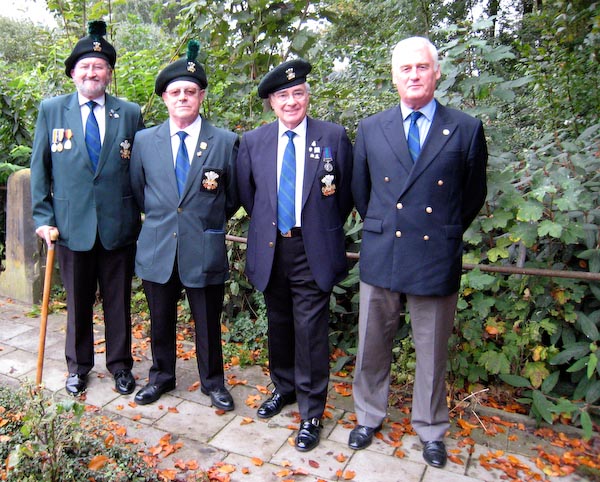 Members of the Leinster Regiment Association just before the IMOS Luncheon October 2007