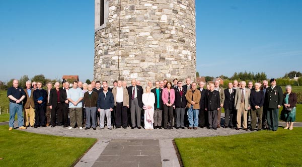 Combined Irish Regiments Association at the Irish Peace Park October 2007