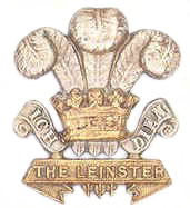 Head dress badge or broach Leinster Regiment Association